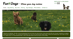 Desktop Screenshot of fun4dogs.co.uk